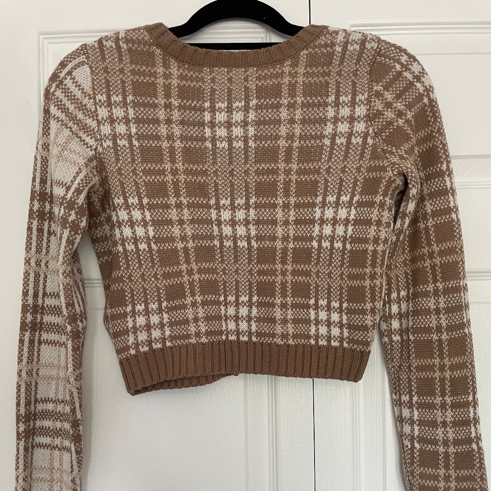 Hollister Small Cropped Cardigan Cardigan NWT